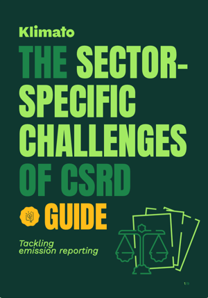 The sector specific challenges of CSRD - Guide