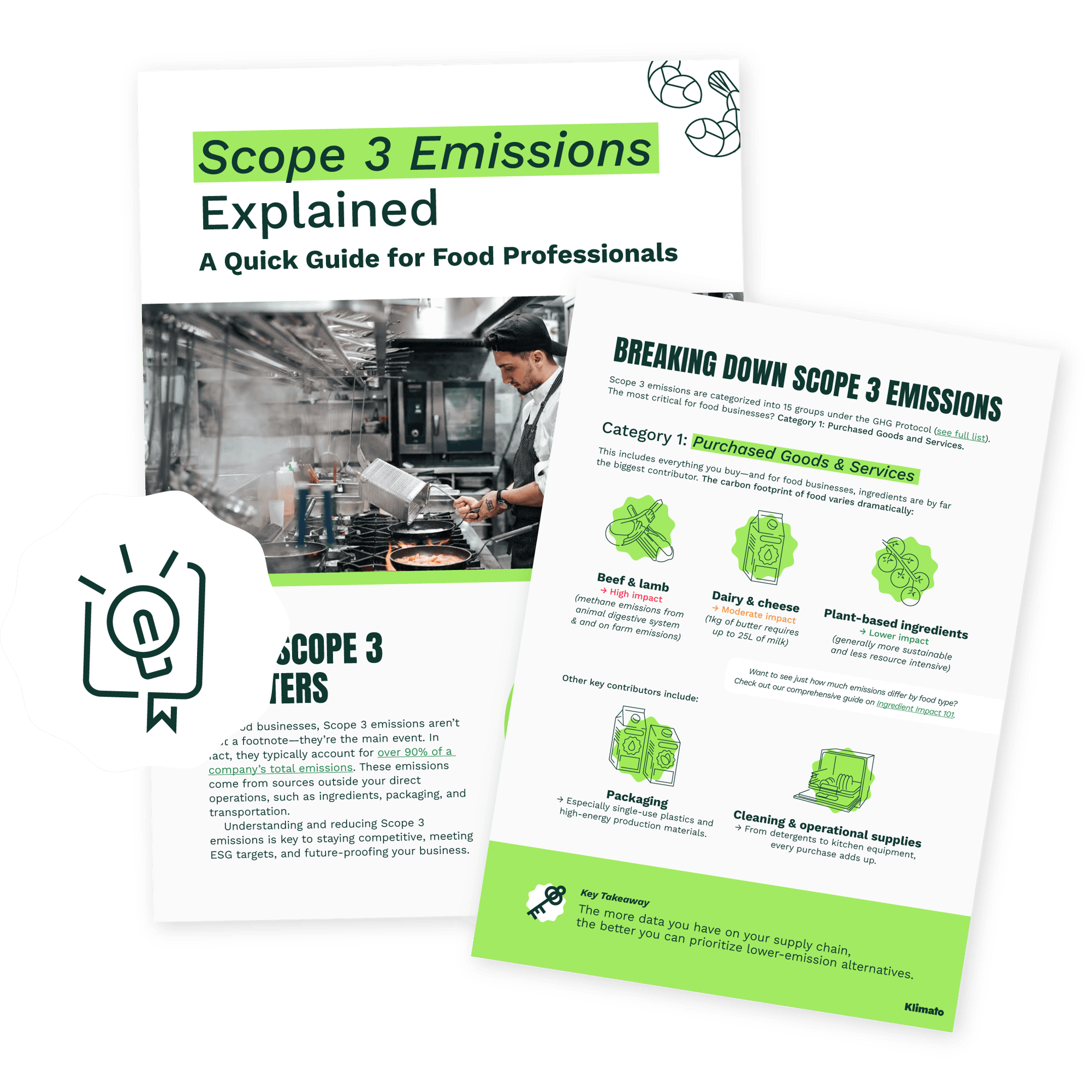 Scope 3 Emissions Explained - A Quick Guide for Food Professionals