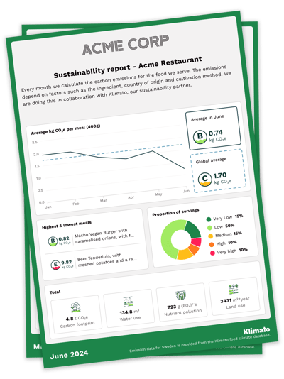 Served Report example mockup x2