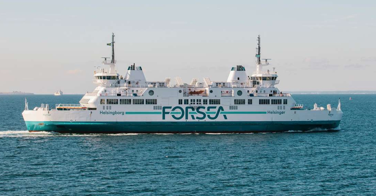 forsea hamlet ferry at sea