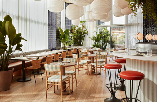 Hoxton restaurant seating